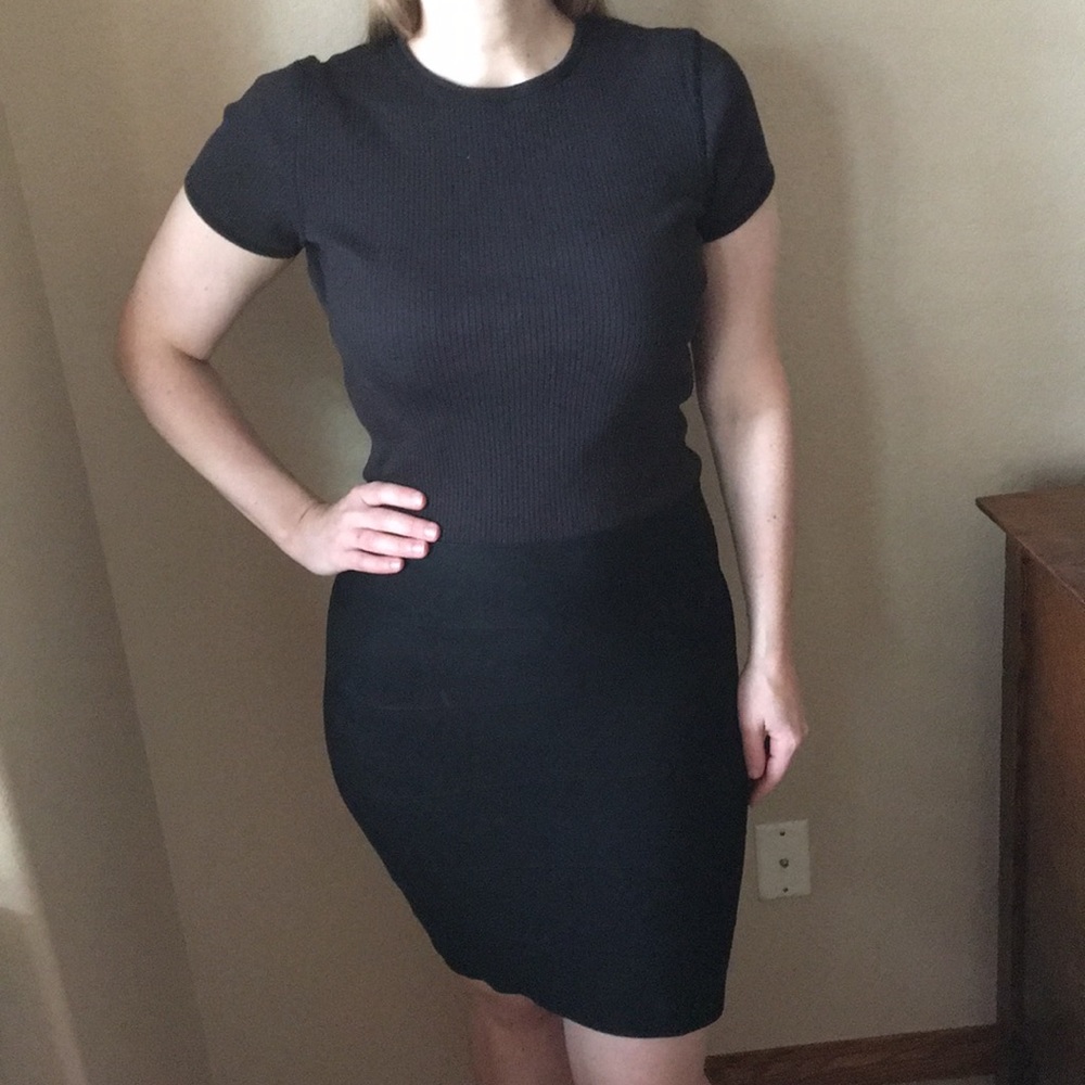 BCBGMaxAzria bandage skirt